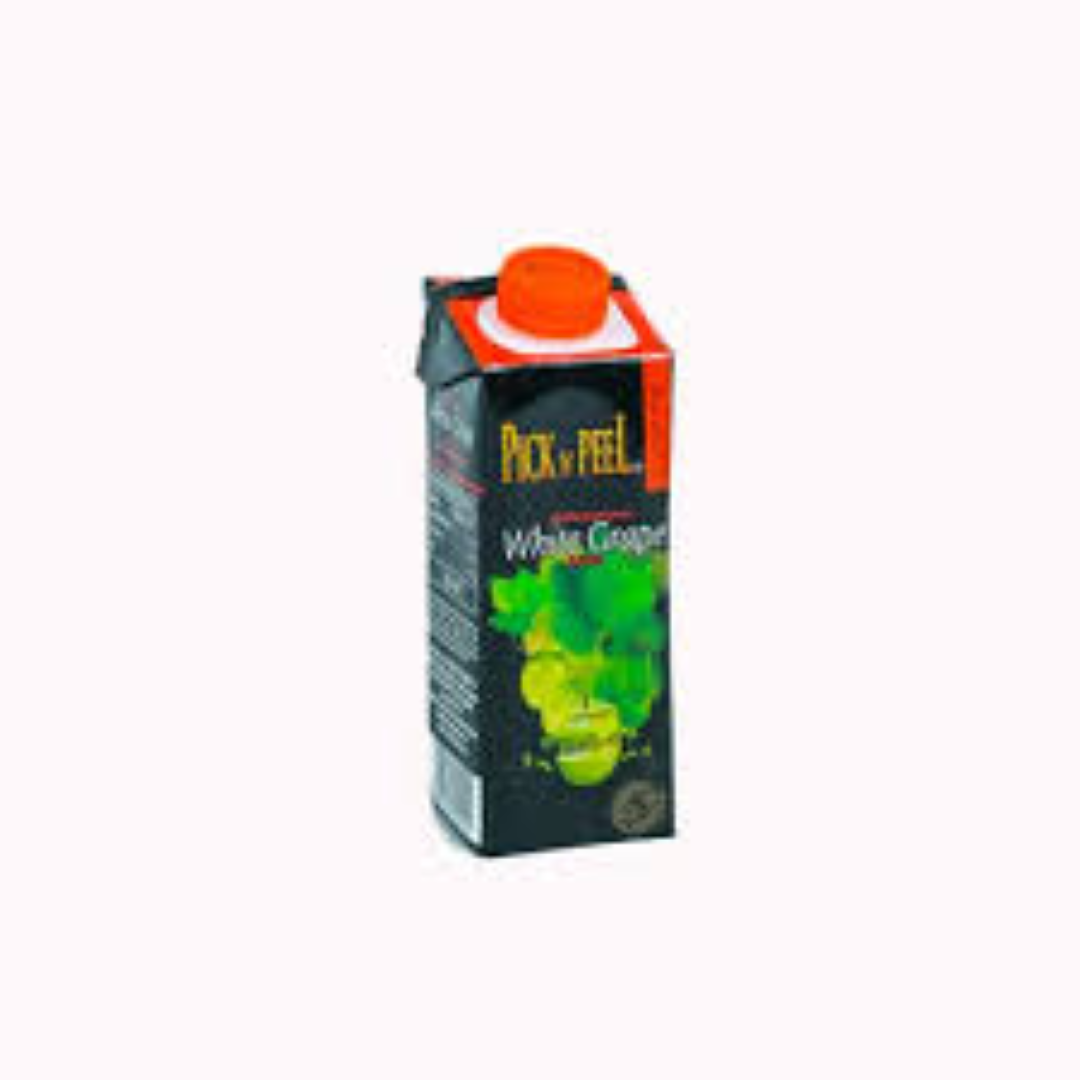PICK N PEEL WHITE GRAPE 250ML